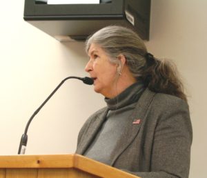 Resident Kim Wheeler said there are ways to improve efficiency in board meetings without resorting to a consent agenda.