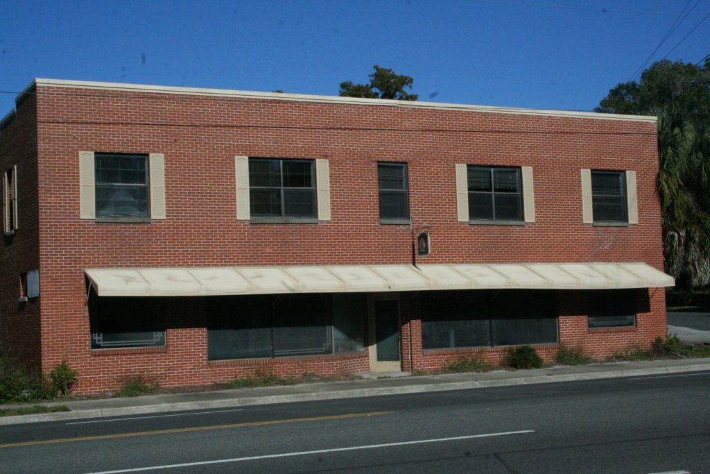 The future home of the Levy County Historical Society stands at the corner of Picnic Street and U.S. 27A in downtown Bronson.