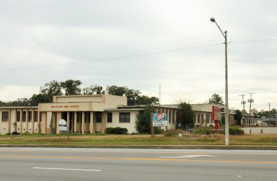 The old Williston High School is to be demolished as part of a plan by BluRock Development to convert the vacant campus into a business site.