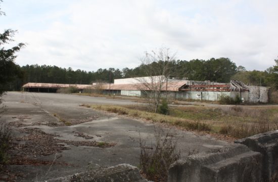 The old Winn Dixie is slowly degrading as it stands vacant along State Road 121 in Williston.