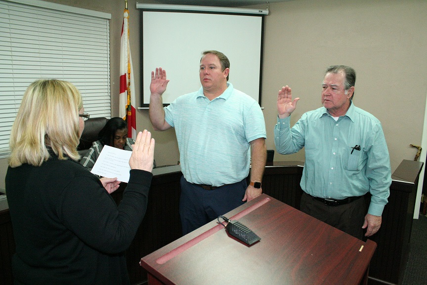 Bronson Town Council Names Berlon Weeks, Jim Beck Council Members