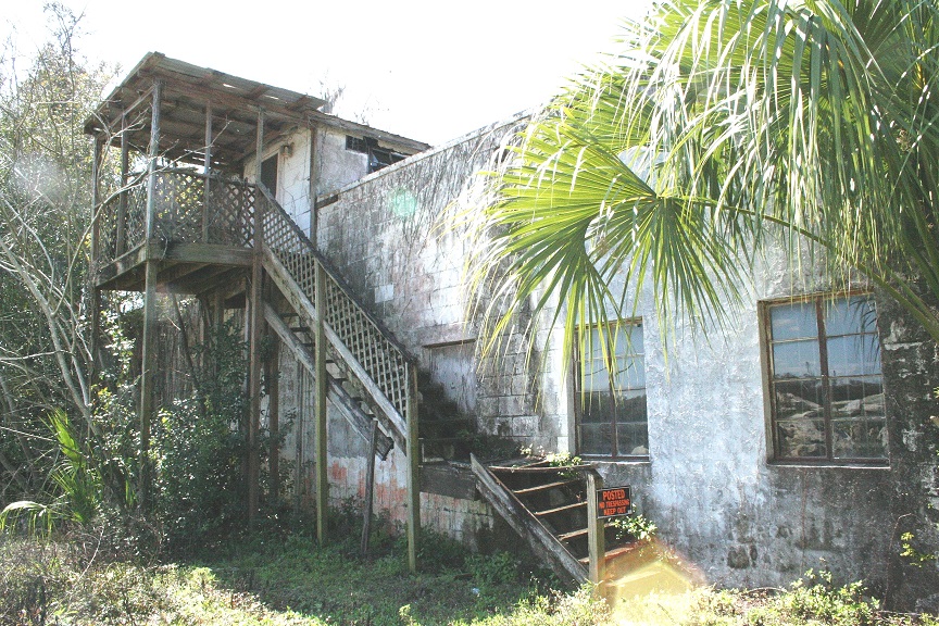 Williston Council members said the rickety staircase on the side of the building creates an unsafe situation along with a hole in the roof. Inspectors will examine those problems and others in the building.