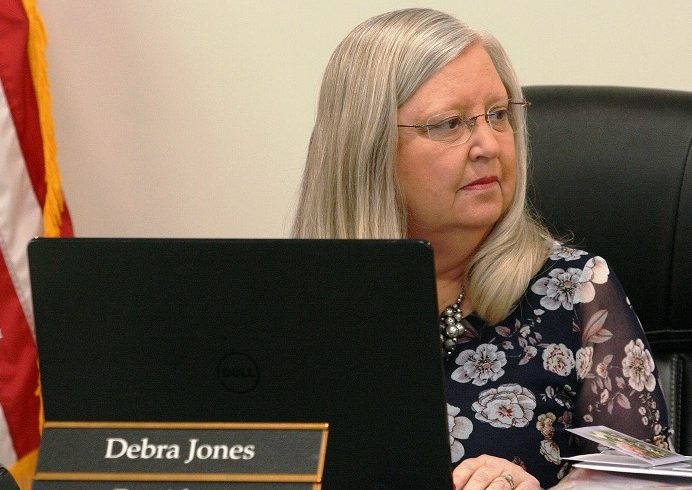 File Photo by Terry Witt: Councilman Debra Jones headed the group that sifted through 75-plus suggested names for the shopping center and narrowed the list to four.