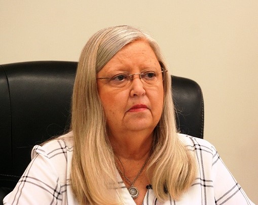 Council President Debra Jones was the lead questioner when the two law firms were interviewed.