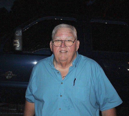 Councilman Robert Partin prepares to depart after learning he has retained his seat on the Bronson Town Council.