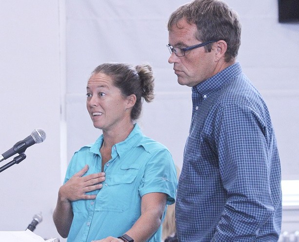 Chelsea McCormick and Larry Tucker, Jr. who goes by the name "Bo" said they have already modified the barrel racing arena after speaking to neighbors about their complaints.