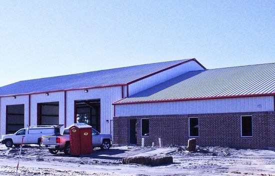 Construction of Bronson's new $1.8 million fire station, funded by a state legislative appropriation, is scheduled for completion in February but it can't open until water pressure issues are resolved.