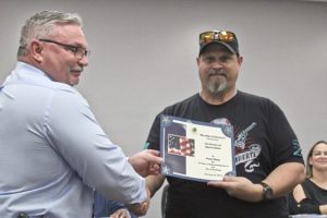 Chiefland Police Officer Honored for Service to City - Spotlight