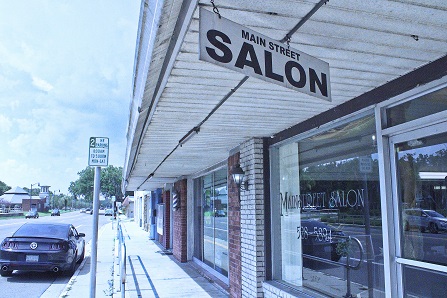 The portion of Block 12 facing City Hall along Main Street will be the main focus of the project. The Main Street salon is already operating.