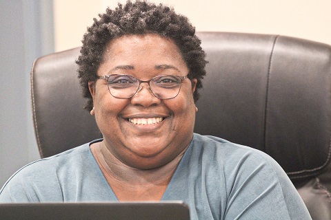 Darfeness Hinds, a nurse, won Seat B on the Williston City Council.