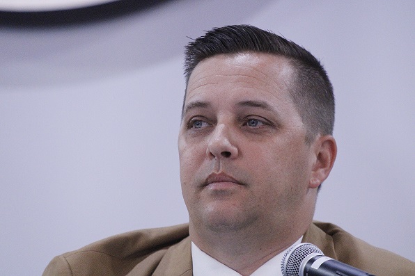 County Commission Chairman Matt Brooks was forced once again to listen to negative public comments about his selection of Michael Earnest to the Planning Commission in Tuesday's board meeting.