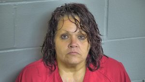 Carrie Esiel was arrested for trafficking in methamphetamines.