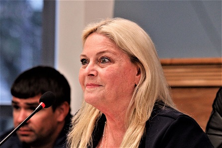 Human Resources Director Crystal Patterson, hired in February 2023, has asked for a raise in pay from $46,000 to $62,000. The council has tentatively settled on $54,000.